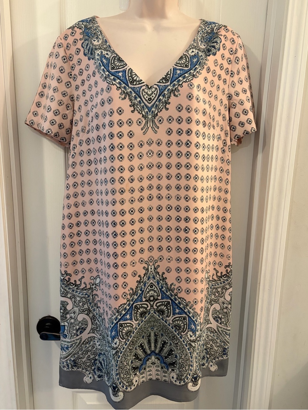 Ann Taylor Blush Pink Lined Top
